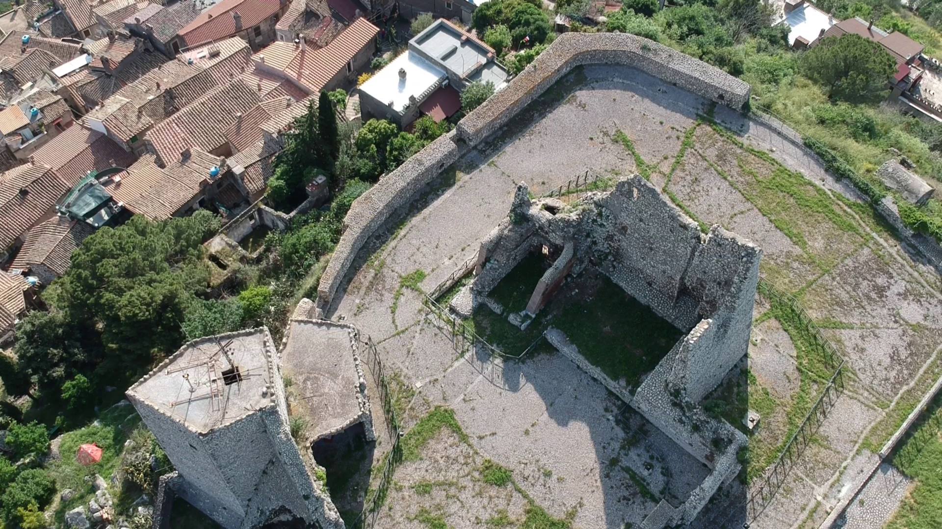 montecelio dall'alto