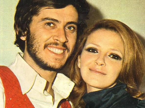 Gianni Morandi e Laura Efrikian