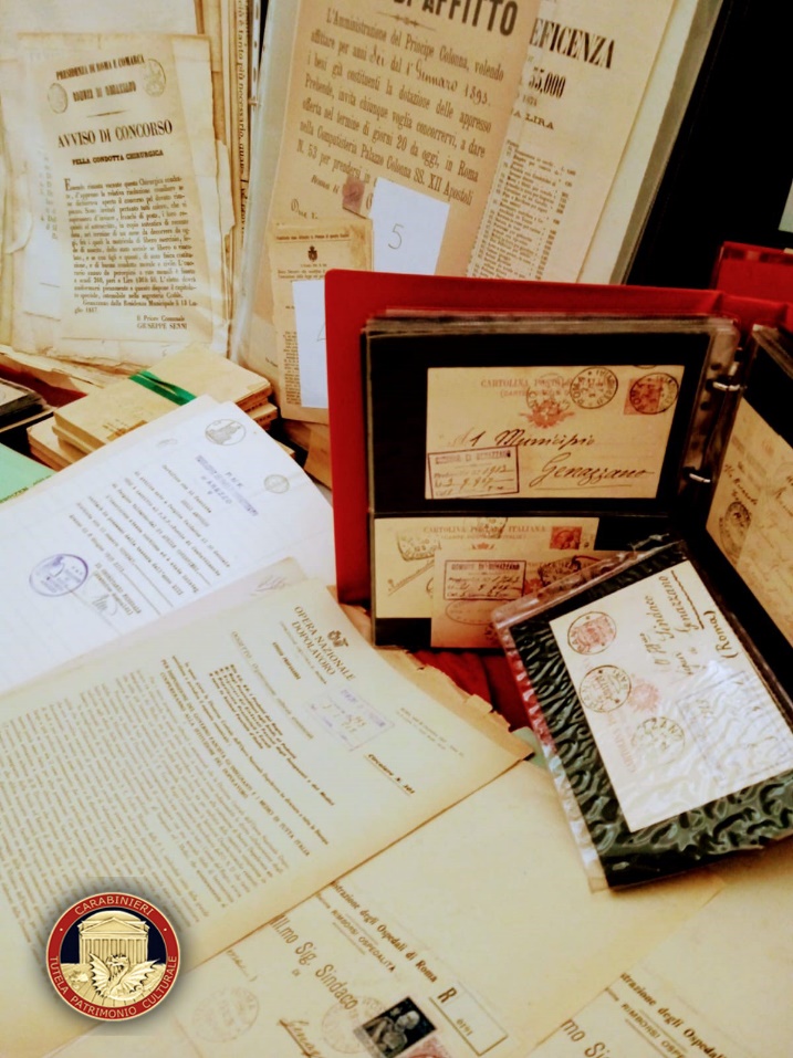 documenti trafugati genazzano