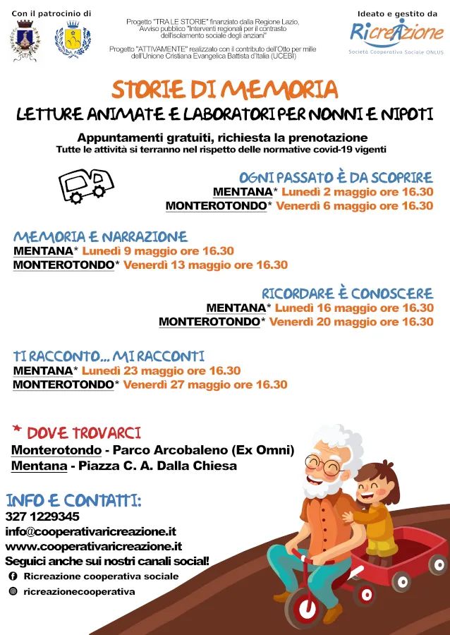 storie di memoria rebus ricreazione