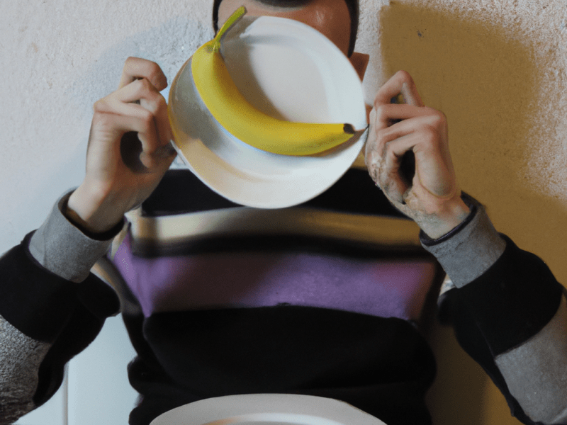 Colazione vegana a base di banana su un aereo: passeggero deluso dalla scelta del pasto, denuncia