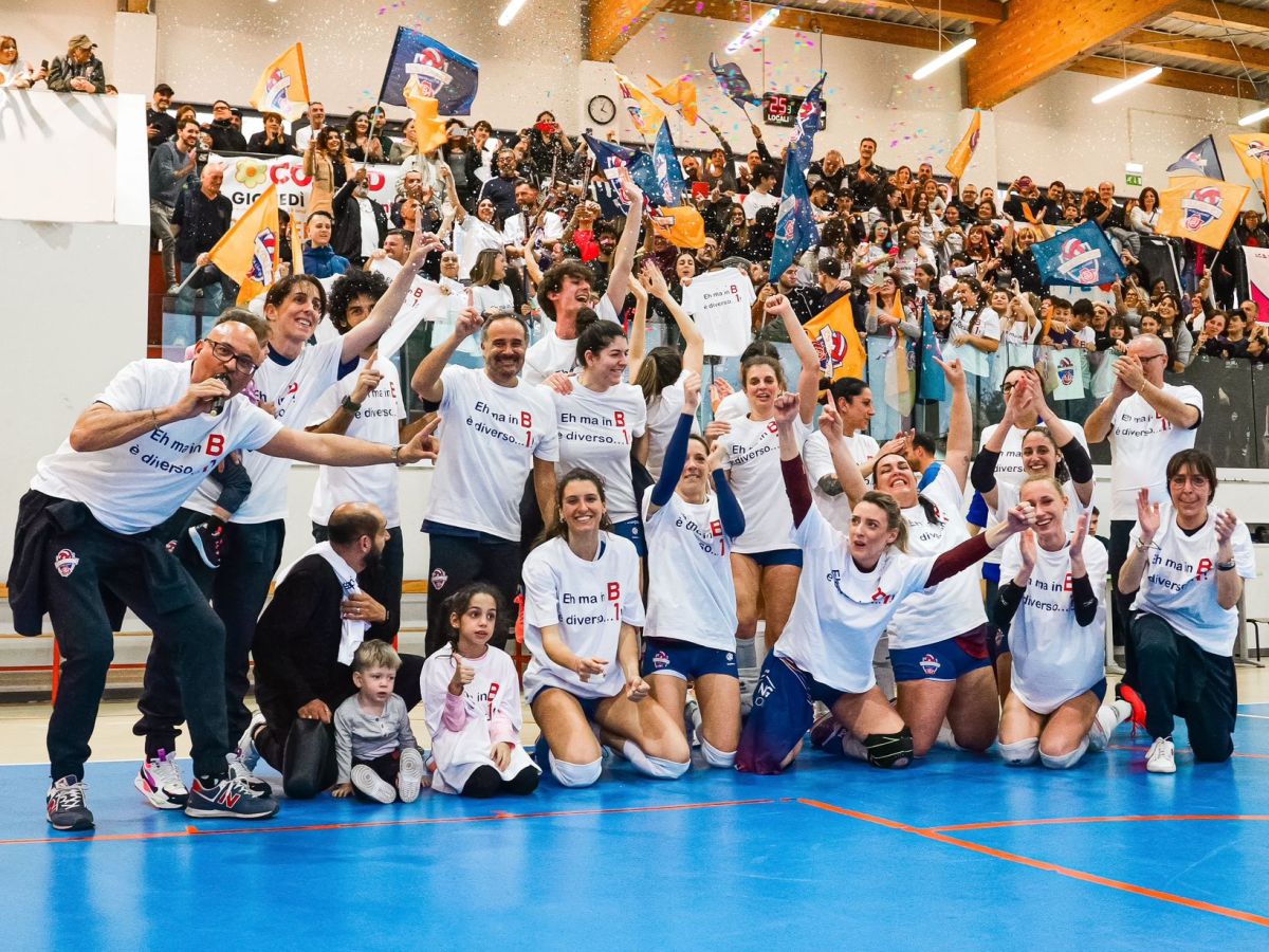 ICS VOLLEY SANTA LUCIA VINCE IL CAMPIONATO DI B2 CON 5 GIORNATE DI ANTICIPO