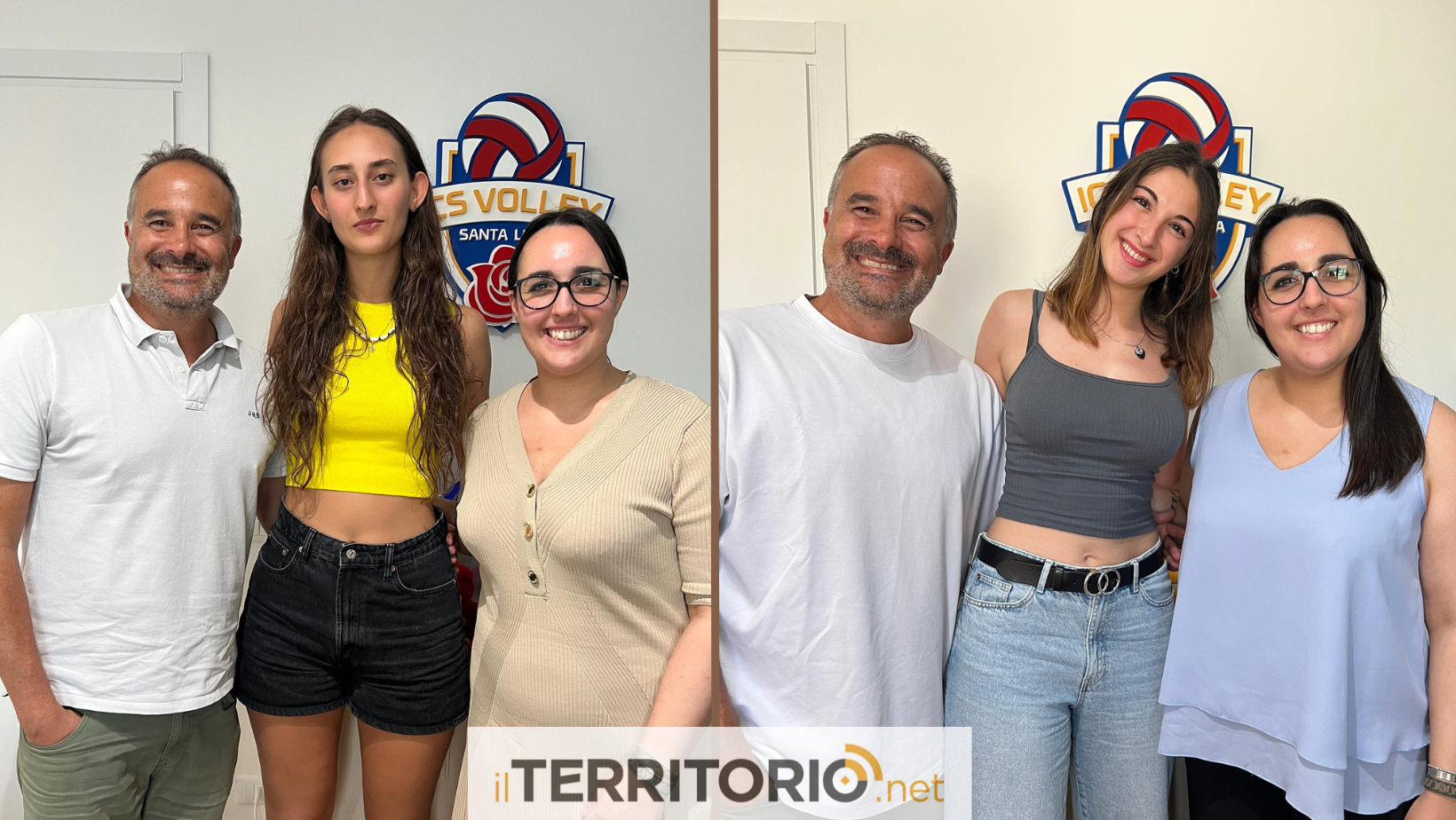 alice colonnelli e giada cherubini ics volley santa lucia