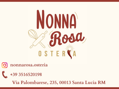 Nonna Rosa Osteria a santa lucia Fonte Nuova