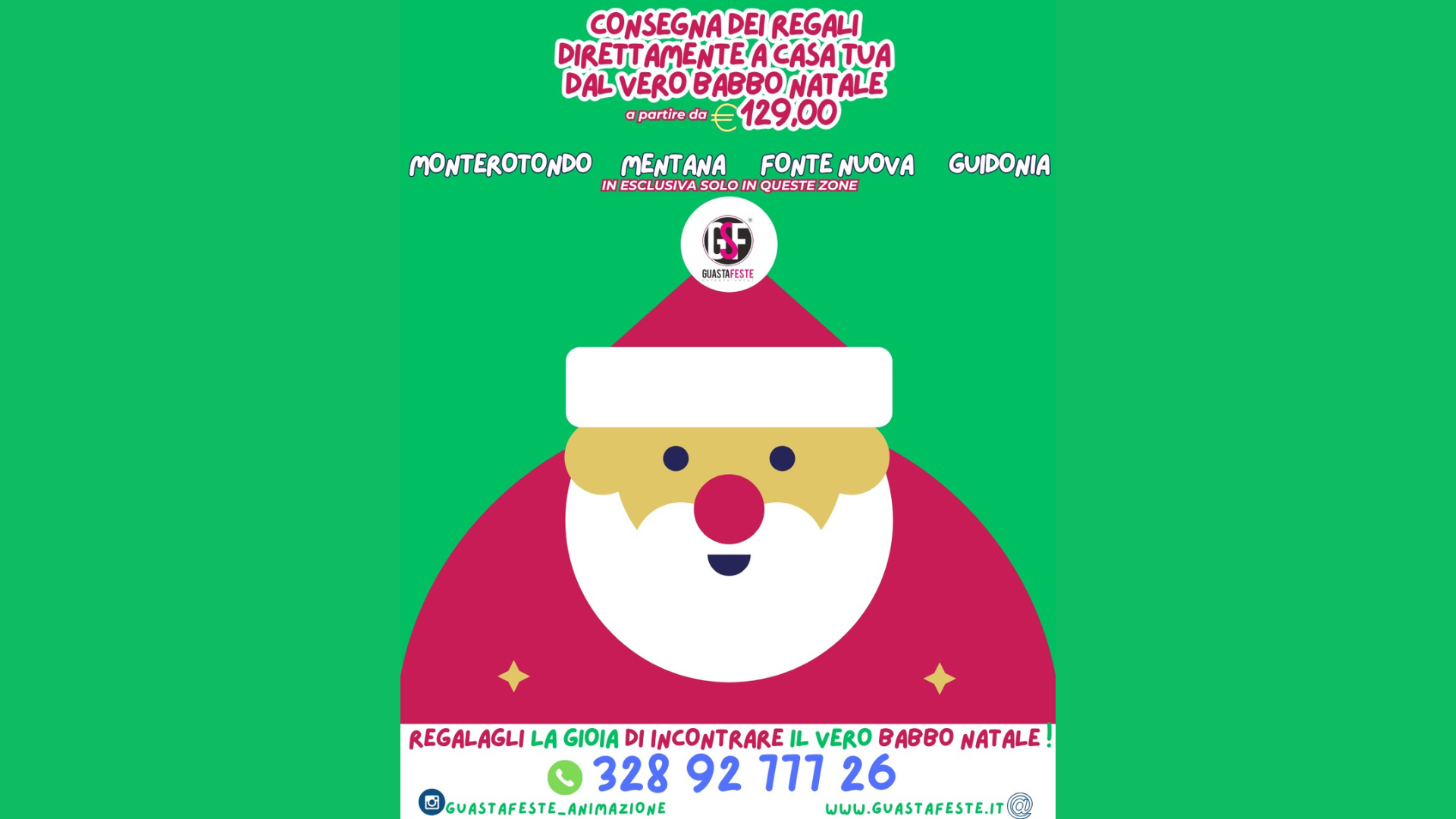 babbo natale a domicilio roma