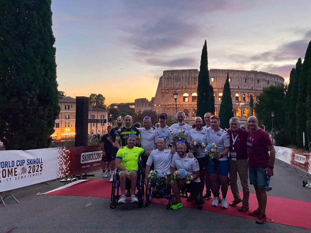 Grande successo per l'evento Skiroll a Roma, dove è stata protagonista anche la Sabina