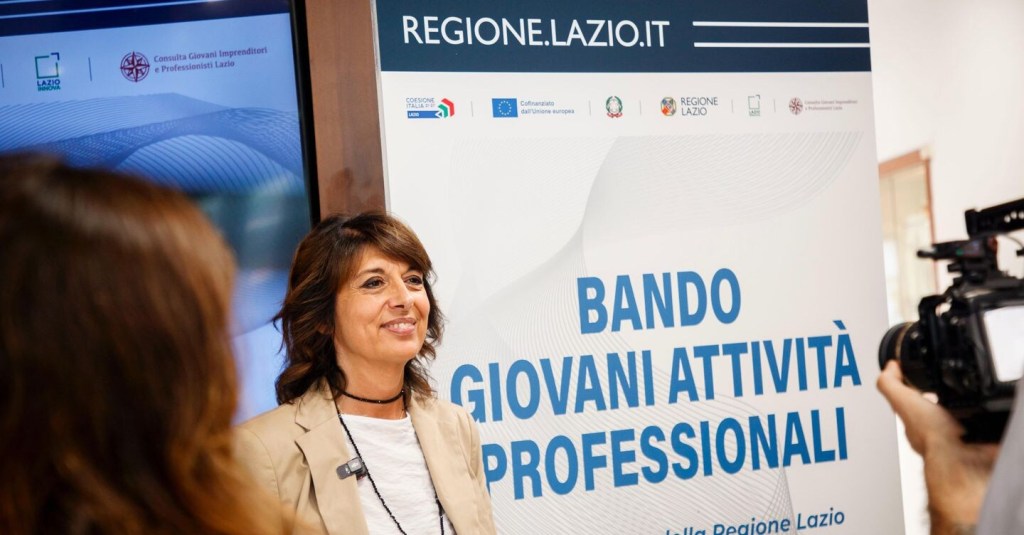 Lazio: 5 milioni per giovani professionisti under 40
