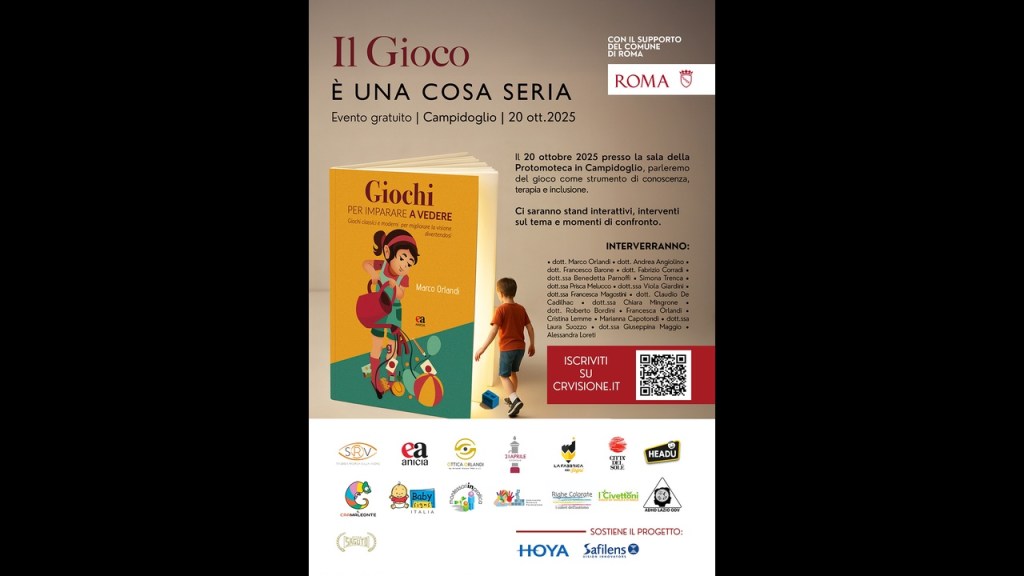 Roma: “Il Gioco è una cosa seria” al Campidoglio il 20 ottobre