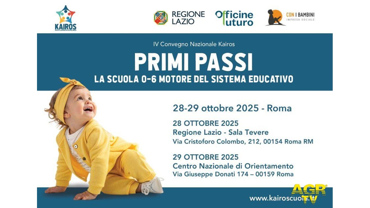 Regione Lazio: inaugurato il convegno sulla scuola 0-6 anni