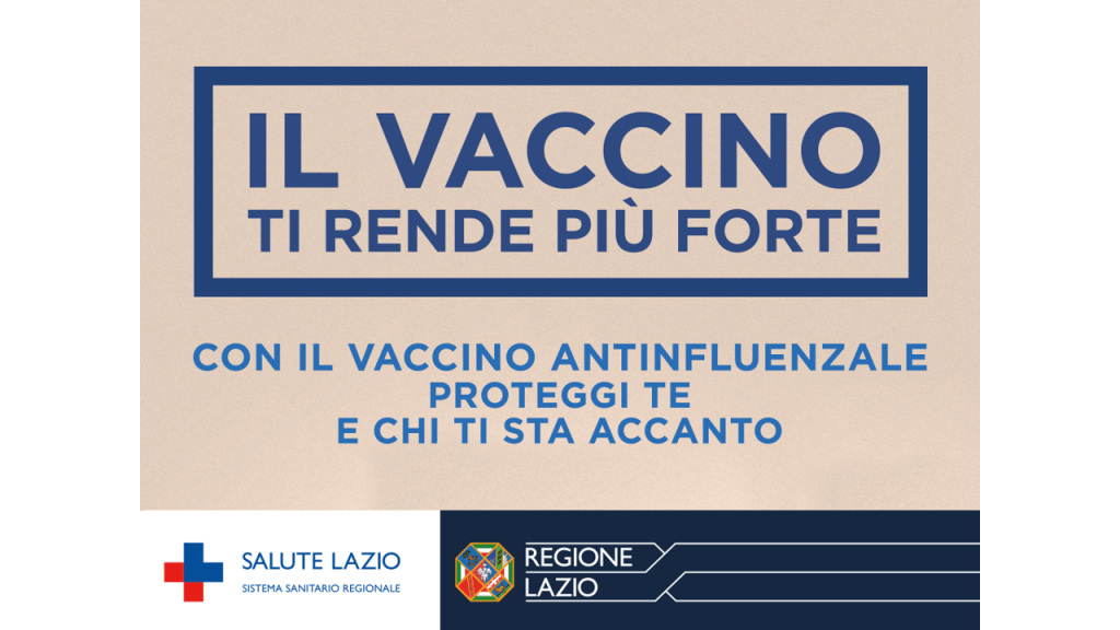Campagna vaccino antinfluenzale 2025 Regione Lazio