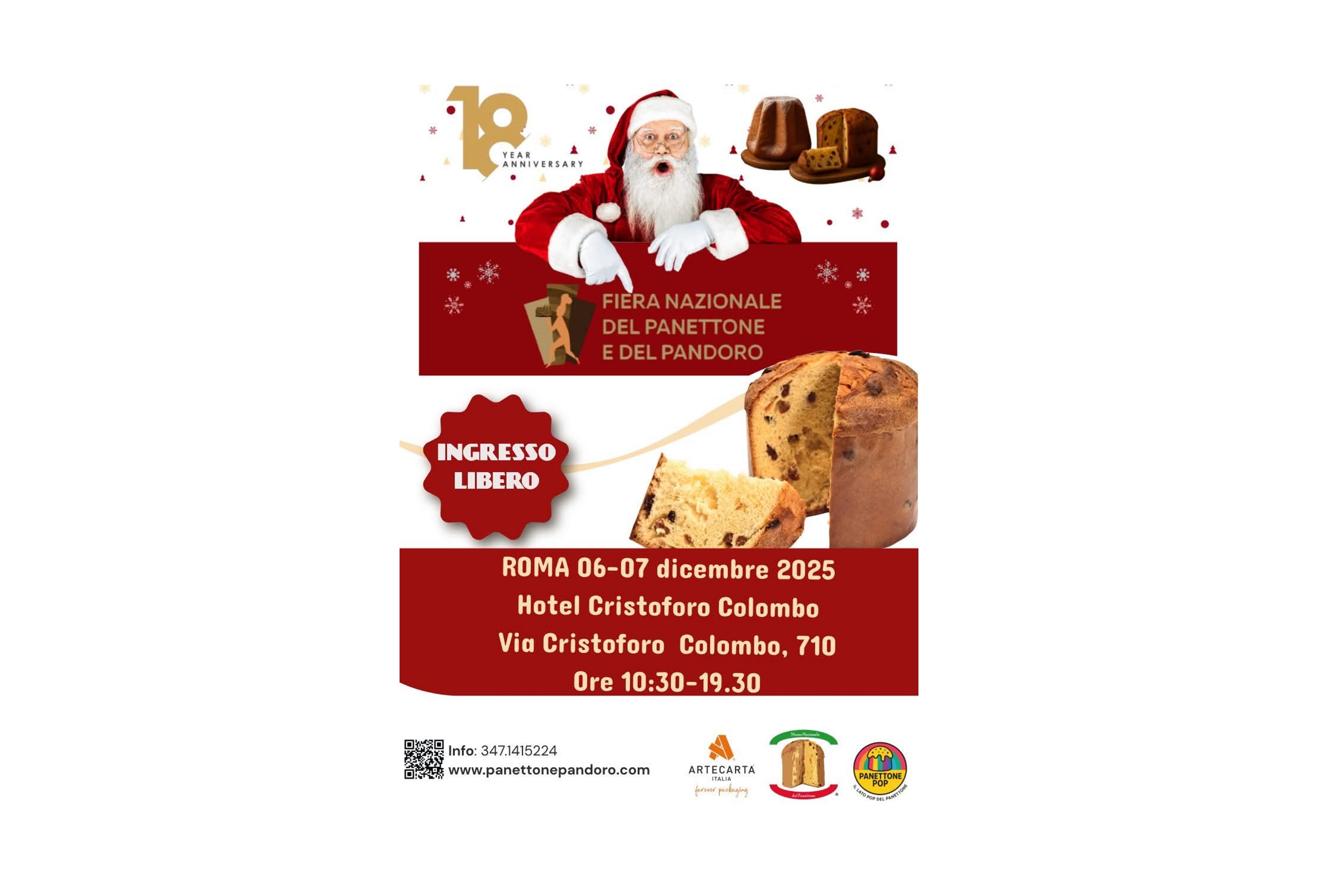 Fiera del Panettone e Pandoro 2025 a Roma
