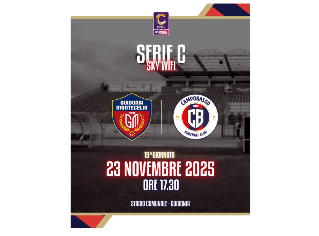 Guidonia Montecelio atteso dal Campobasso in Serie C
