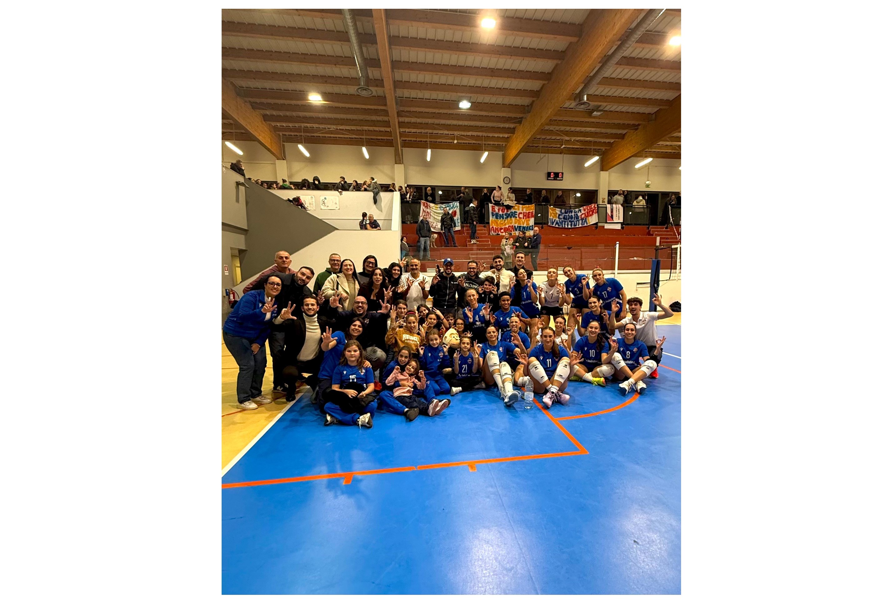 ICS Volley Santa Lucia batte Frascati 3-1