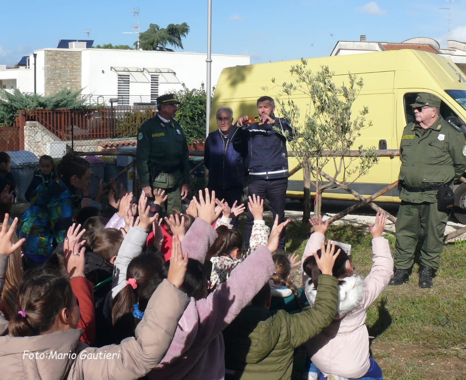 Albero donato a Mentana per la Giornata degli Alberi
