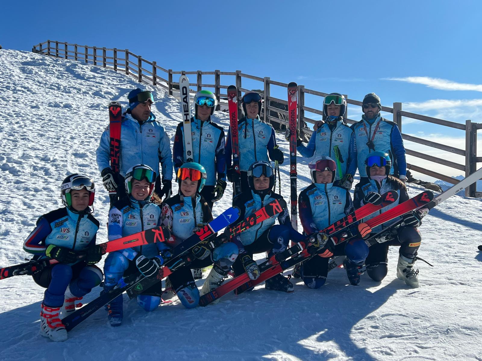 Atleti del Lazio pronti alla nuova stagione invernale