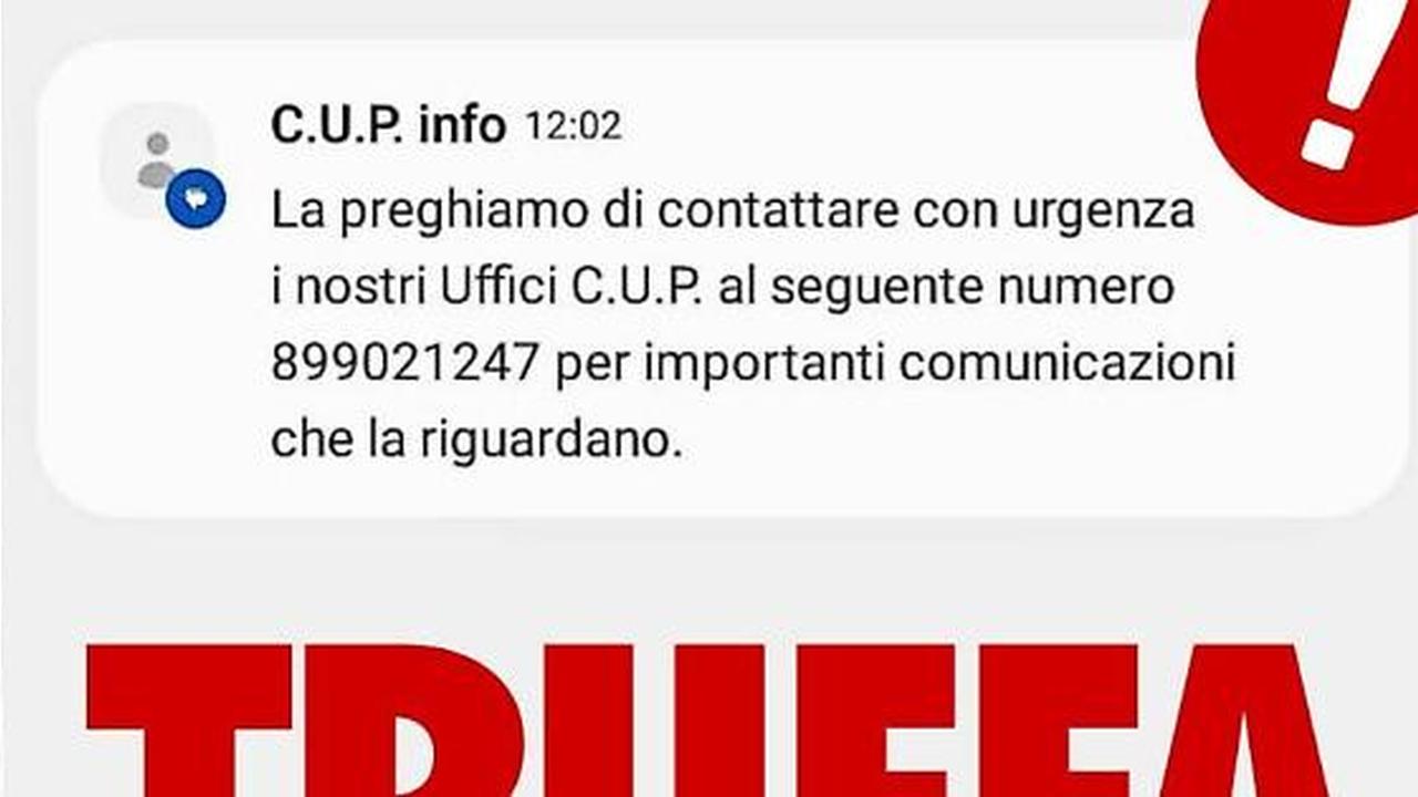 Attenzione ai falsi SMS: allarme truffa nel Lazio