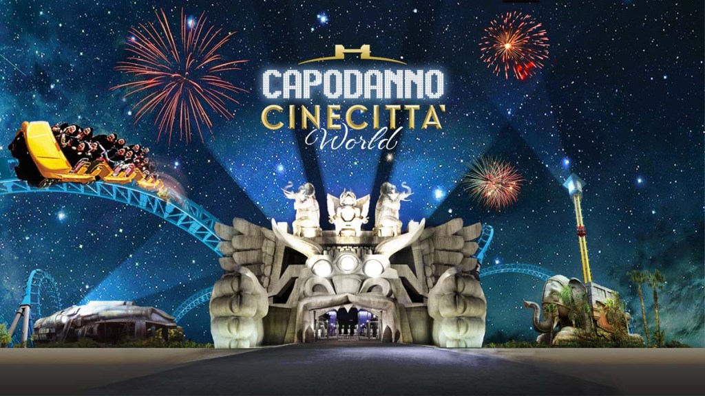 Capodanno no stop a Cinecittà World a Roma
