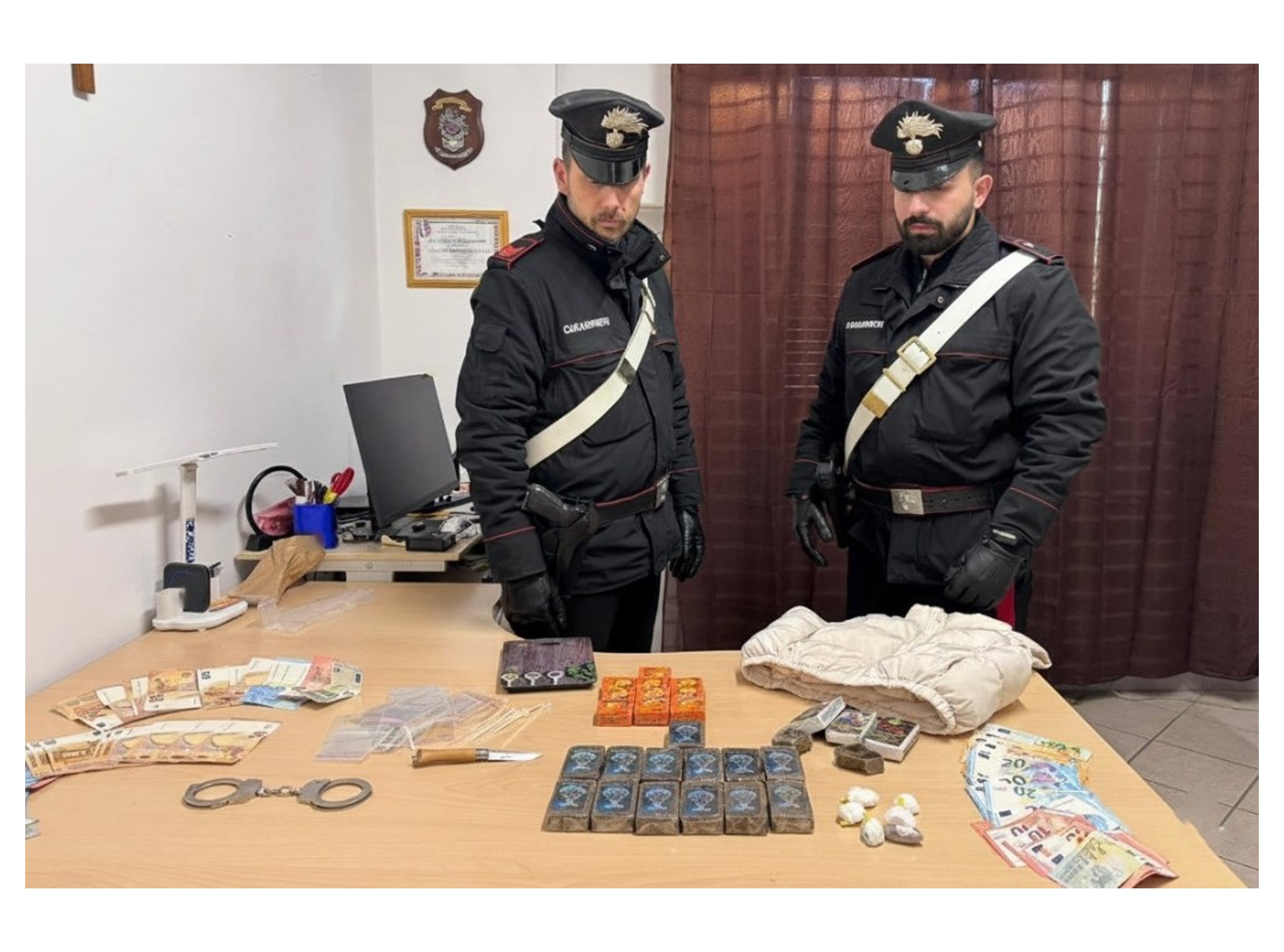 Furti e droga: dieci denunce a Fiano Romano