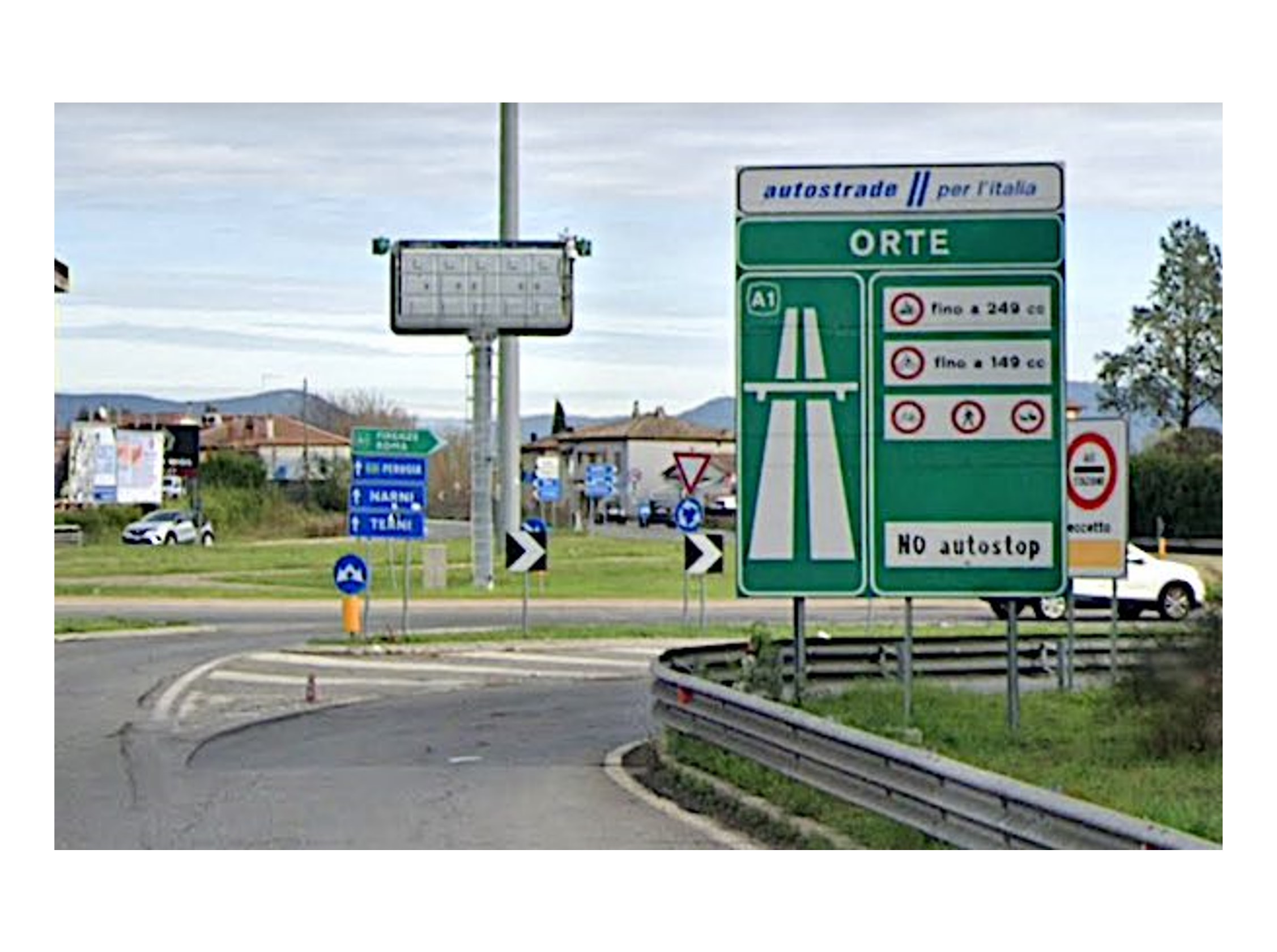 Lazio: chiusure notturne tra Orte e Magliano Sabina