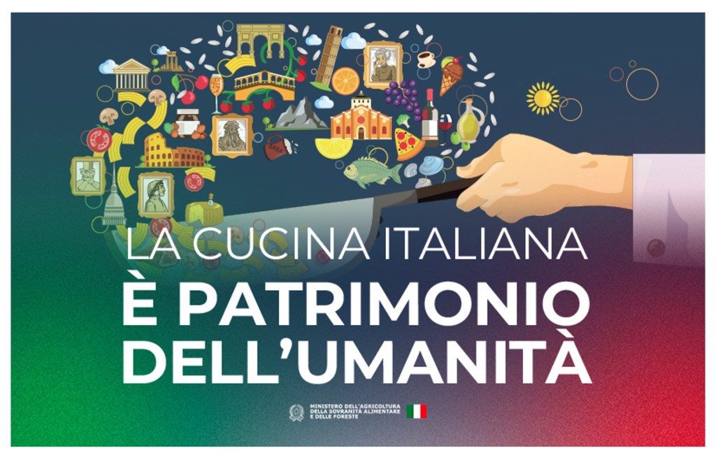 Cucina italiana riconosciuta Patrimonio Unesco