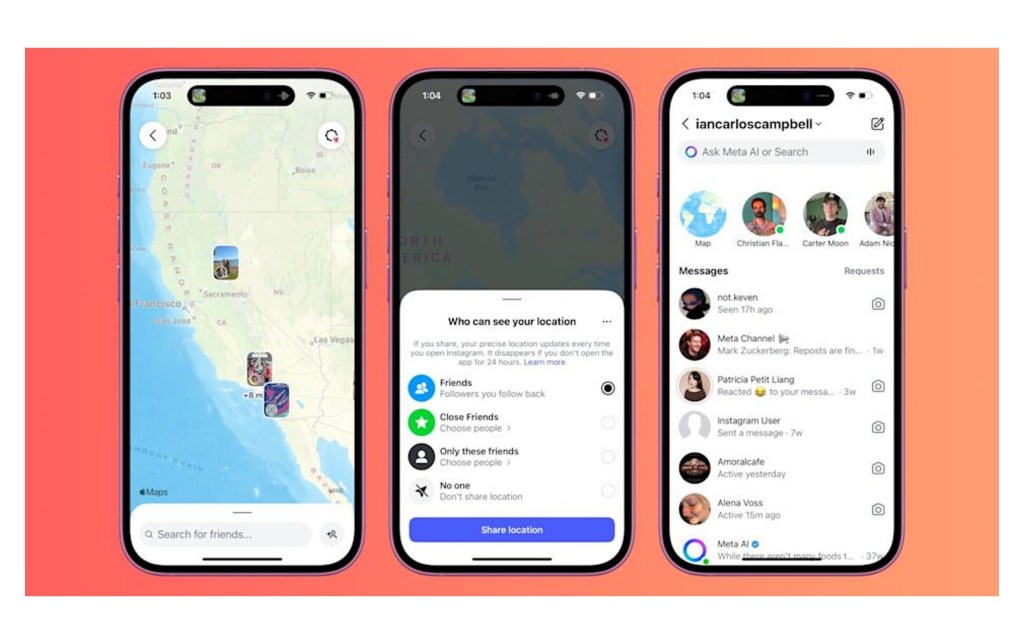 Instagram Map: tra connessione reale e controllo digitale