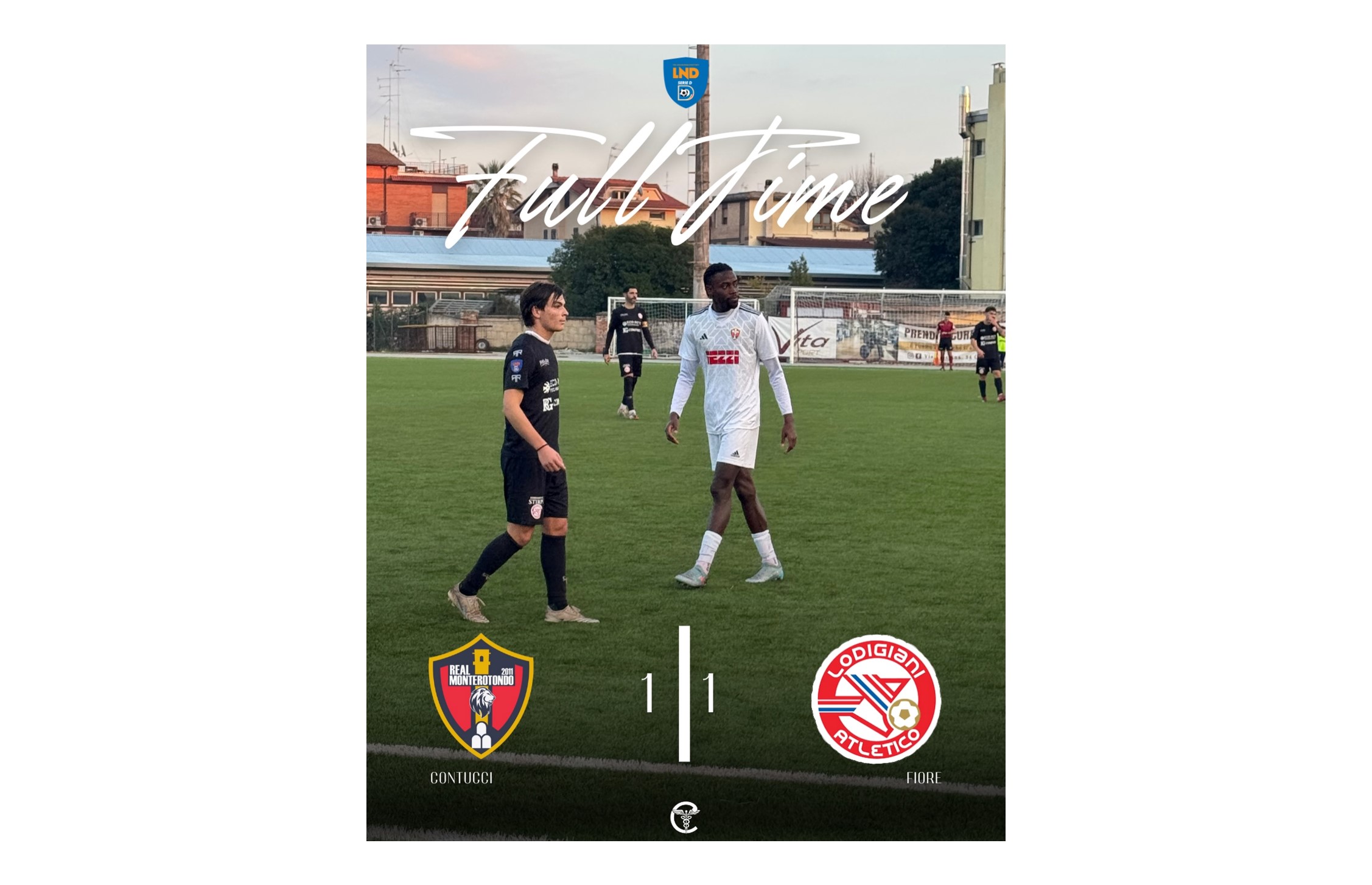 Real Monterotondo: pari con la Lodigiani al Cecconi