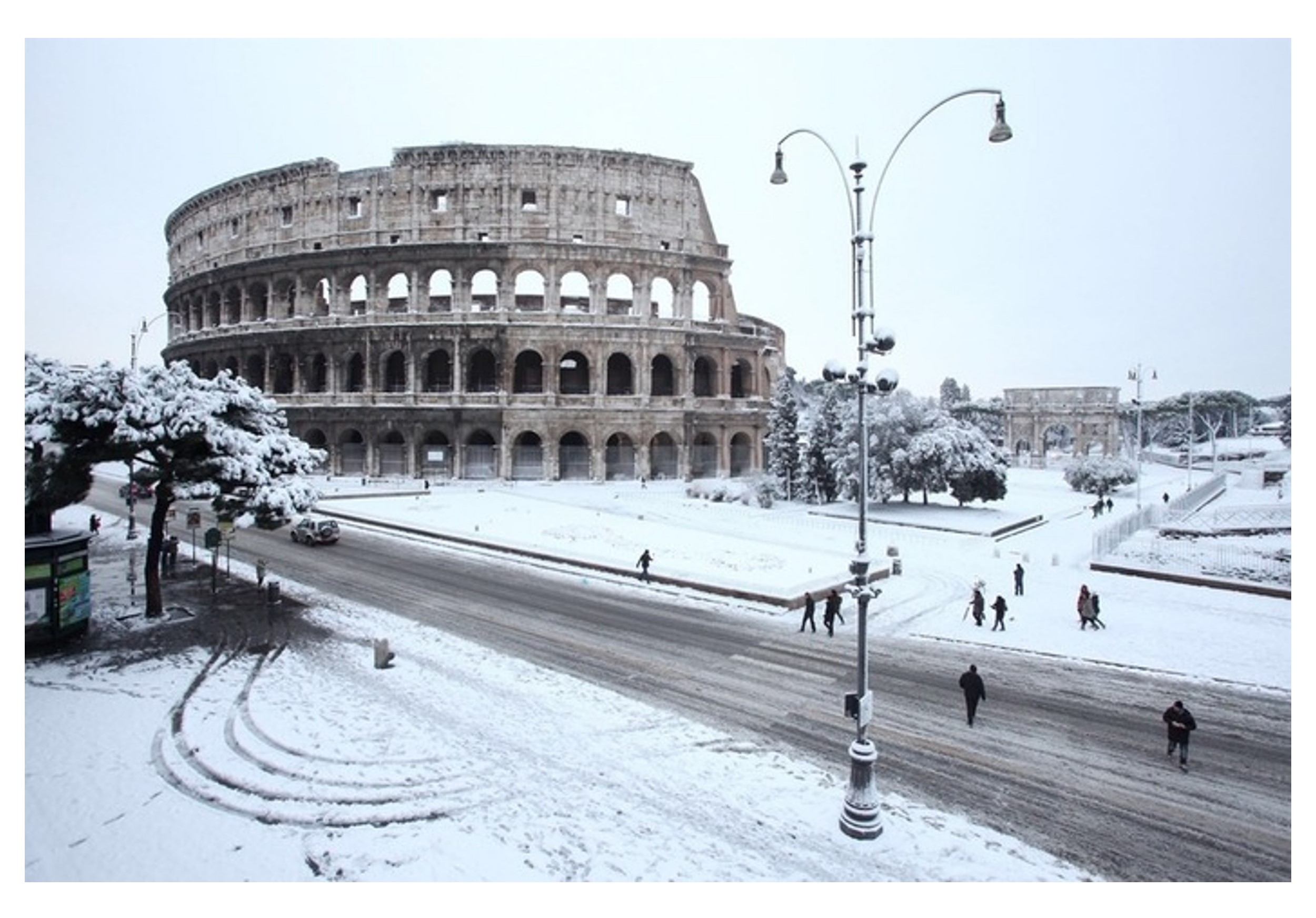 Roma: firmata l’ordinanza neve e ghiaccio per l’inverno