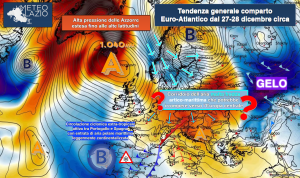 Irruzione fredda tra Lazio e Abruzzo: rischio gelicidio