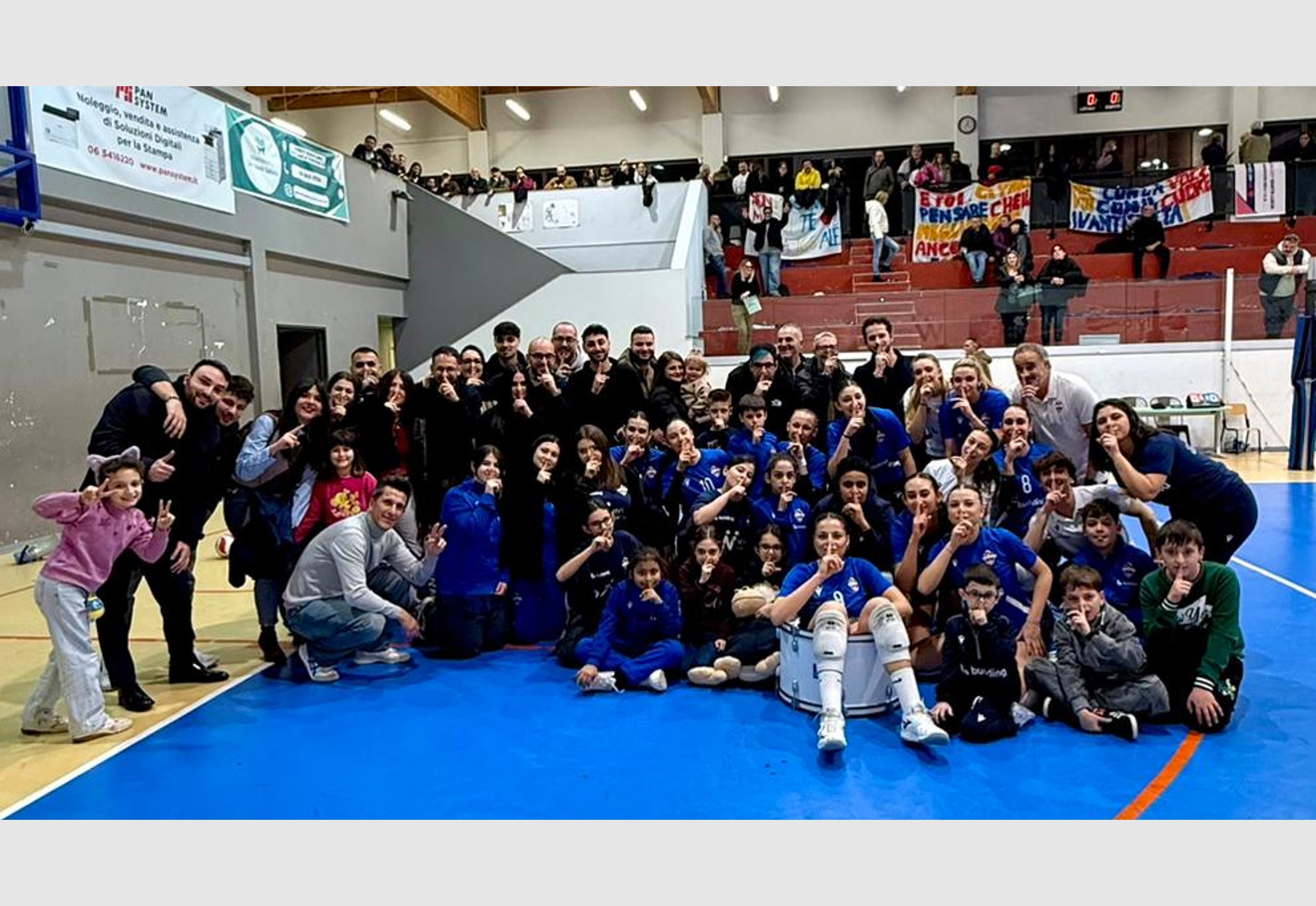 L’ICS Volley Santa Lucia chiude il girone d’andata con una vittoria