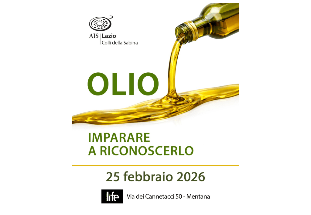 Mentana, corso AIS Lazio sull’olio EVO: al via il 25 febbraio