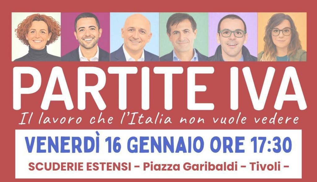 Partite IVA, a Tivoli confronto sul lavoro autonomo