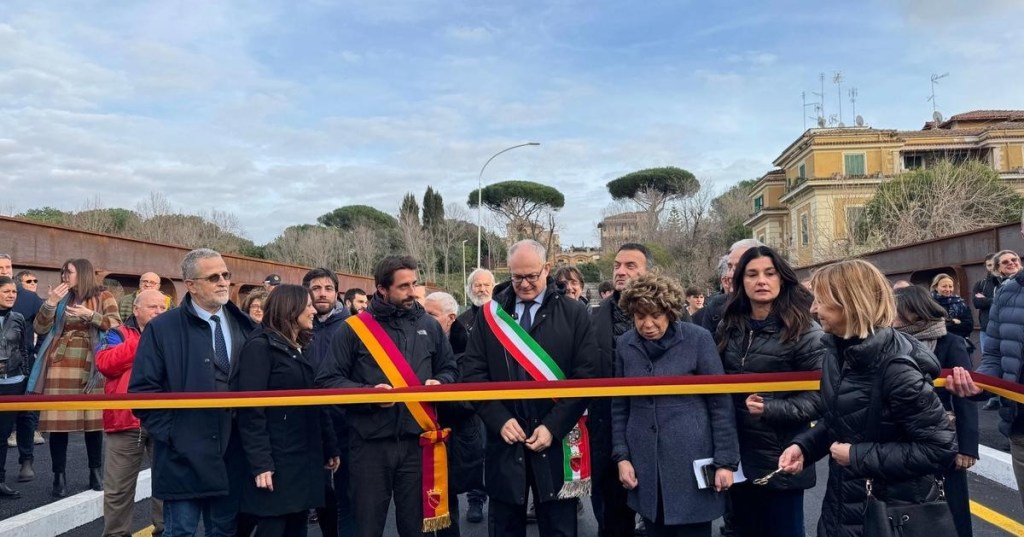 Riapre il ponte Giulio Rocco tra Ostiense e Garbatella