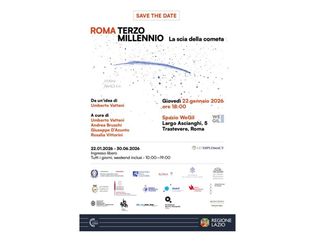 Roma Terzo Millennio inaugura al WeGil il 22 gennaio