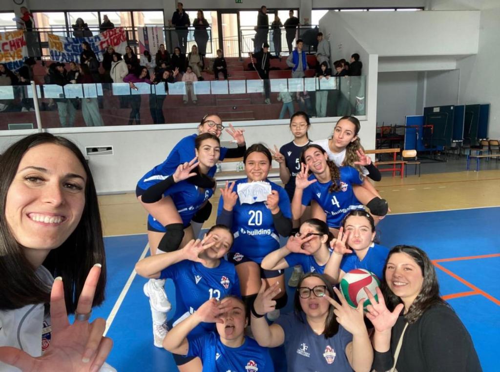 Under 16 Blu, esordio vincente in casa per l’ICS Volley Santa Lucia