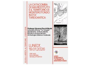 San Restituto e Monterotondo tardoantica: incontro al Peano