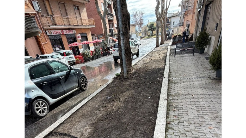 Guidonia Montecelio: lavori in via dell’Unione per eliminare le barriere architettoniche