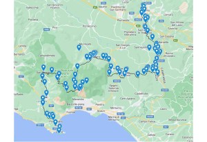 Cammino di San Filippo Neri tra Cassino e Gaeta nel Lazio