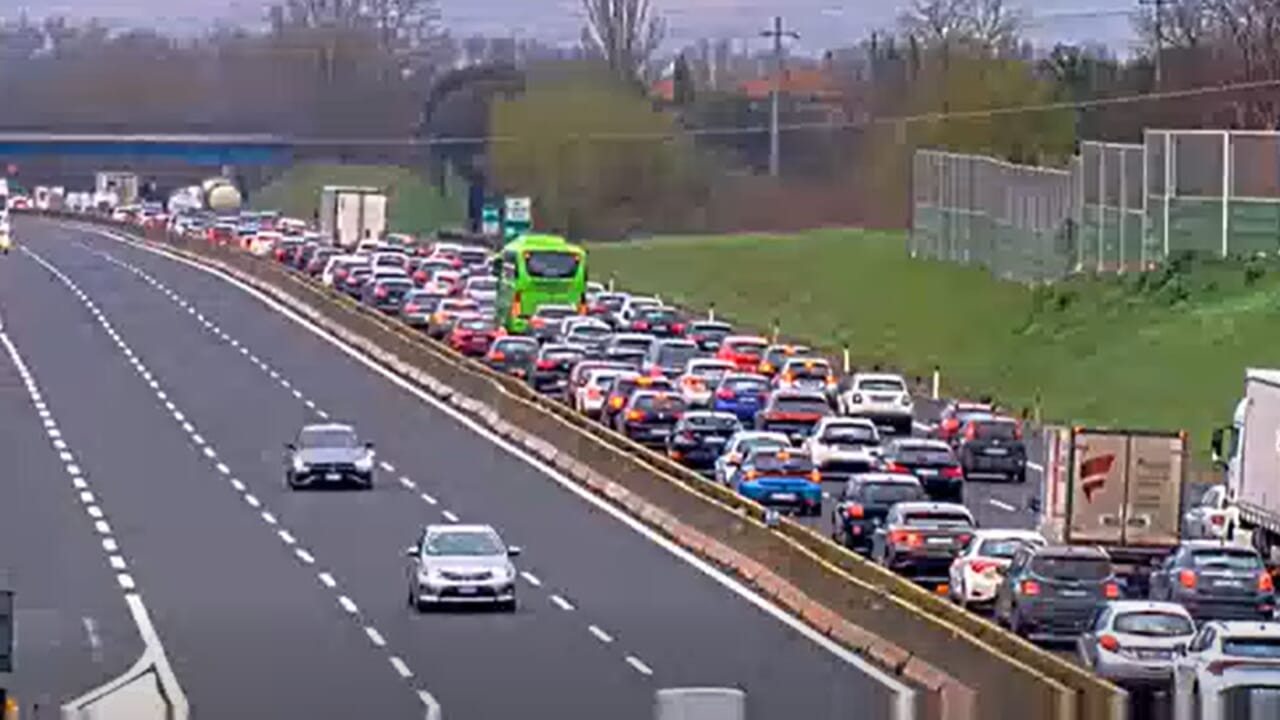 A1, chiuso e riaperto tratto Magliano Sabina-Orte