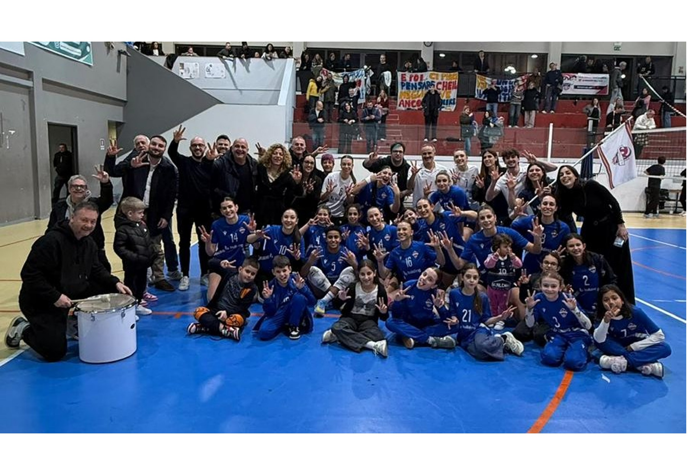 ICS Santa Lucia batte Volley Friends e resta in vetta