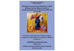 Monterotondo ricorda Modesta e i senza dimora