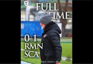 Real Monterotondo sconfitto nel recupero dalla Scafatese