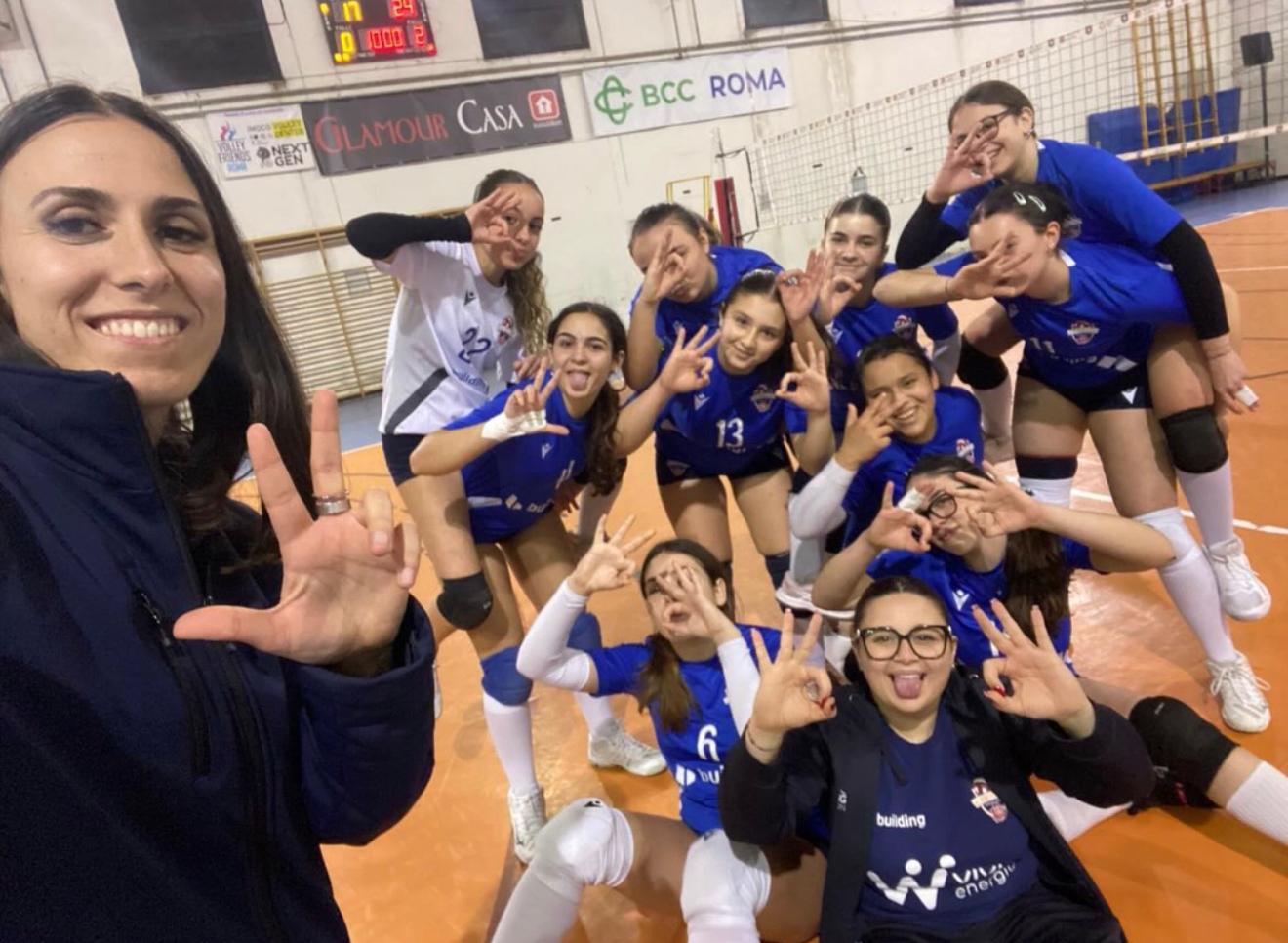 Under 16 Blu ICS Santa Lucia: 3-0 e vetta confermata