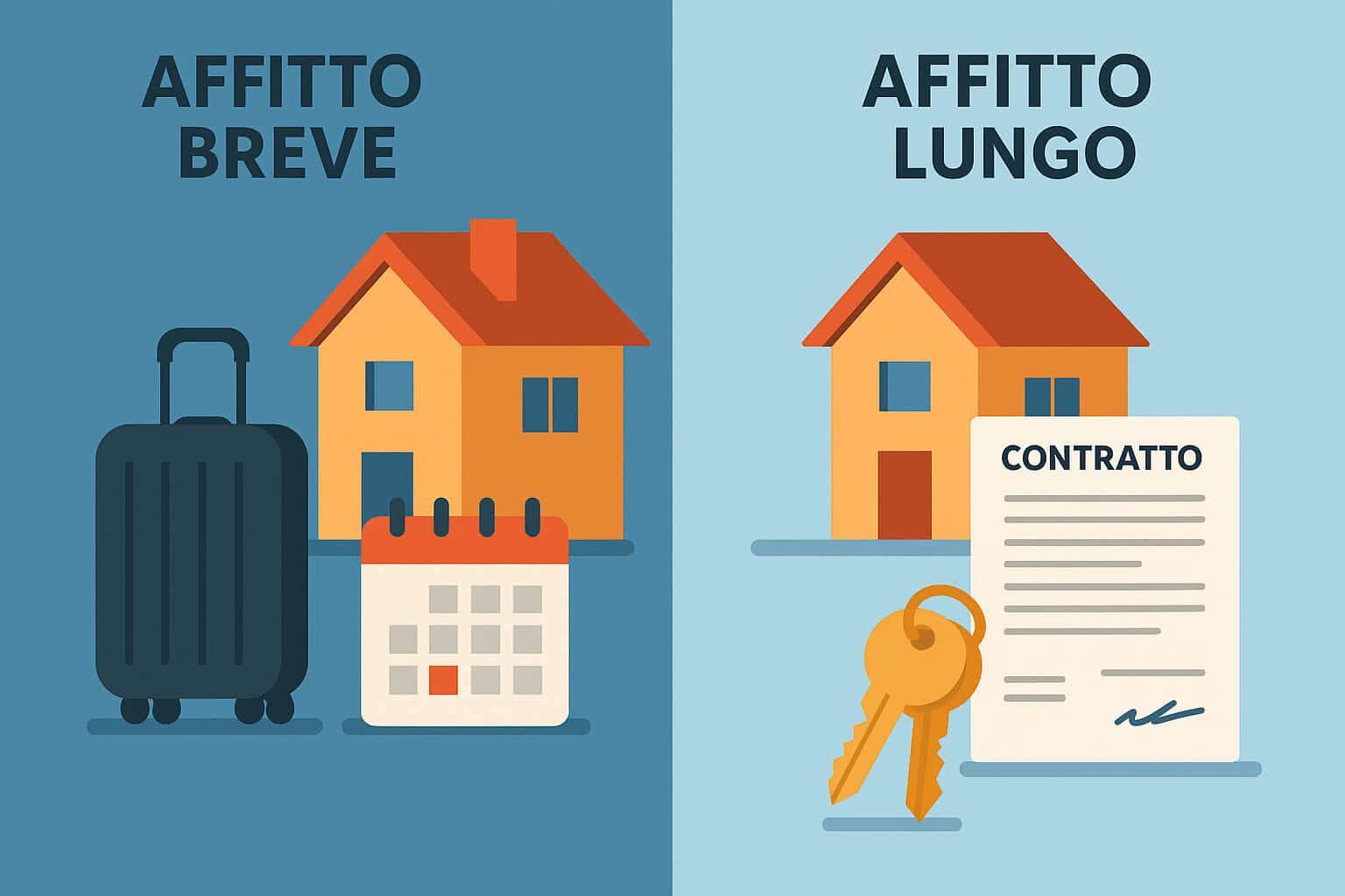 Investire nel mattone: meglio affitti brevi o affitti lunghi?