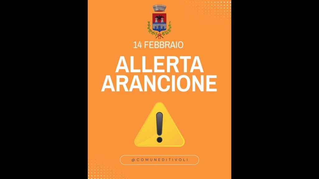 Tivoli – Rischio idrogeologico moderato sabato 14 febbraio: invito alla prudenza