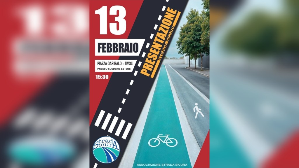 Tivoli – Presentazione del progetto “Strade Sicure” per ciclisti e cicloamatori: tutte le info