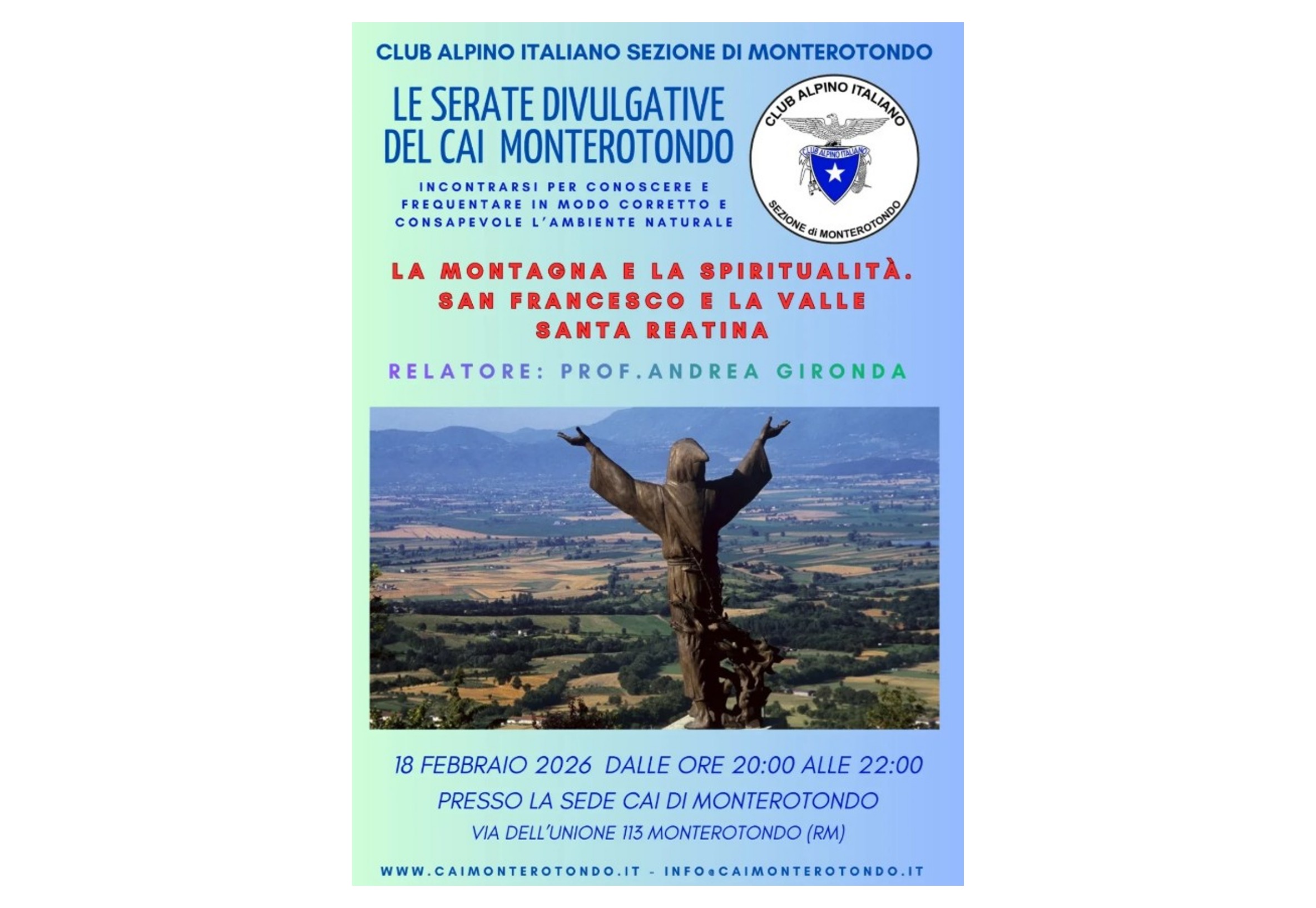 CAI Monterotondo: Gironda tra montagna e spiritualità
