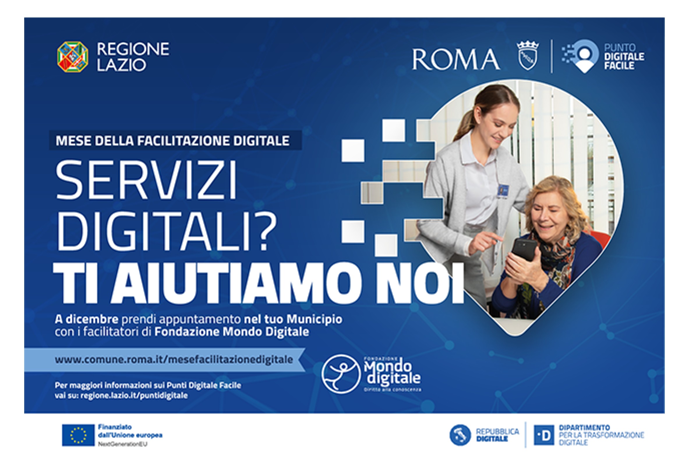 Roma Capitale: torna la facilitazione digitale nei Municipi