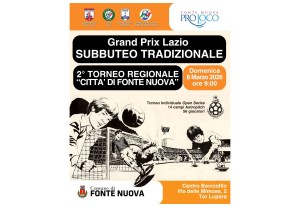 Fonte Nuova ospita il 2° Trofeo regionale di Subbuteo