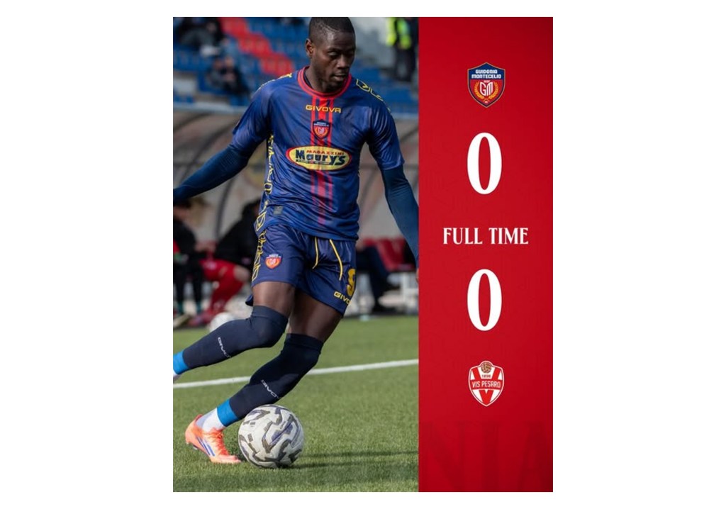 Guidonia Calcio, pari senza reti contro Vis Pesaro