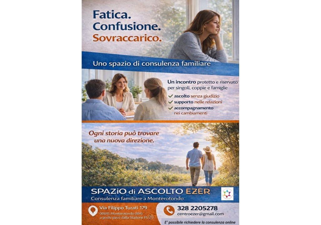 Spazio Ezer: un aiuto per le relazioni a Monterotondo